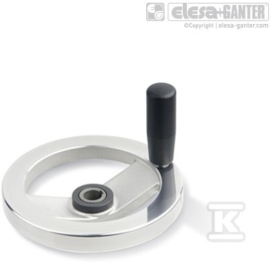 Roue à main GN 322.4-140-K14-D-DR - Z009129